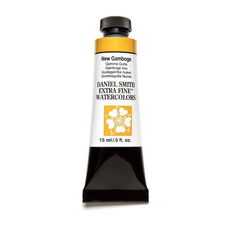 DANIEL SMITH 284600060 Extra Fine Watercolor 15ml Paint Tube, New Gamboge, 0.5 Fl Oz (Pack of 1) - Image 4